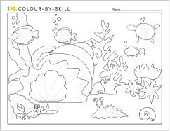 IXL Colour by Skill Sea